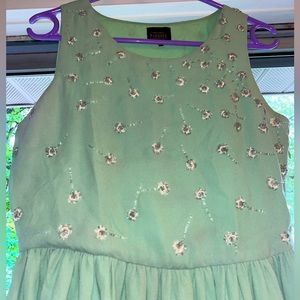 Vera Moda: hand embroidered dress, size medium, used only a few times